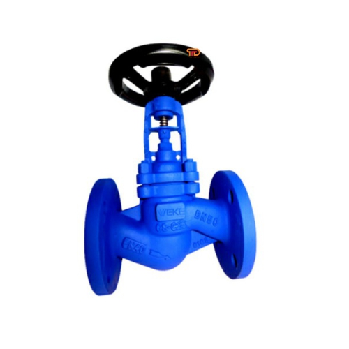 VAN DẦU NÓNG NỐI BÍCH DIN PN16 RF HIỆU WEKE